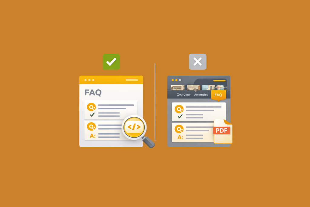 How to Structure FAQs on Multifamily Websites for SEO, GEO, and AI Search Visibility