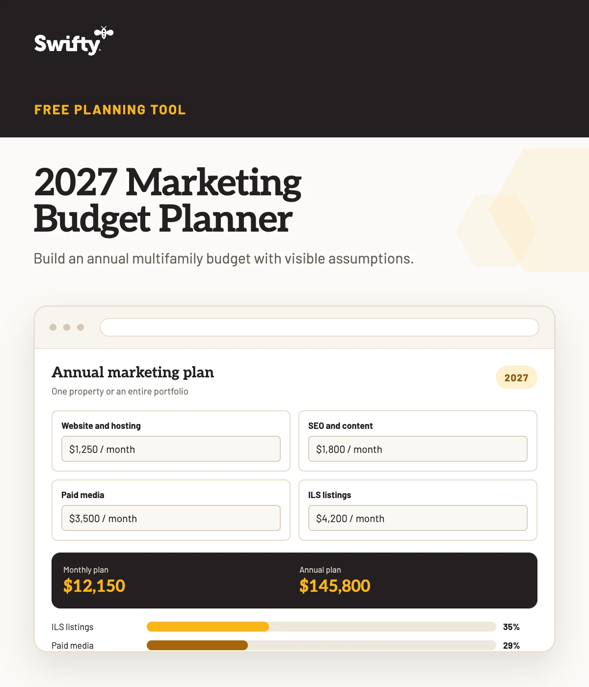 2027 Multifamily Marketing Budget Planner interactive resource preview